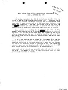 John Wood Fanning BSA perversion file, p. 7 - Hart Bullock's notes from meeting with Fanning and Boyd Ivie