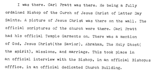 Carl Dee Pratt document 2 excerpt