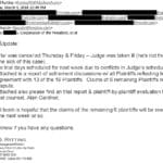 Email from Paul Rytting, Mormon church risk management director, to insurers regarding a sexual abuse case, Mar. 9, 2018.