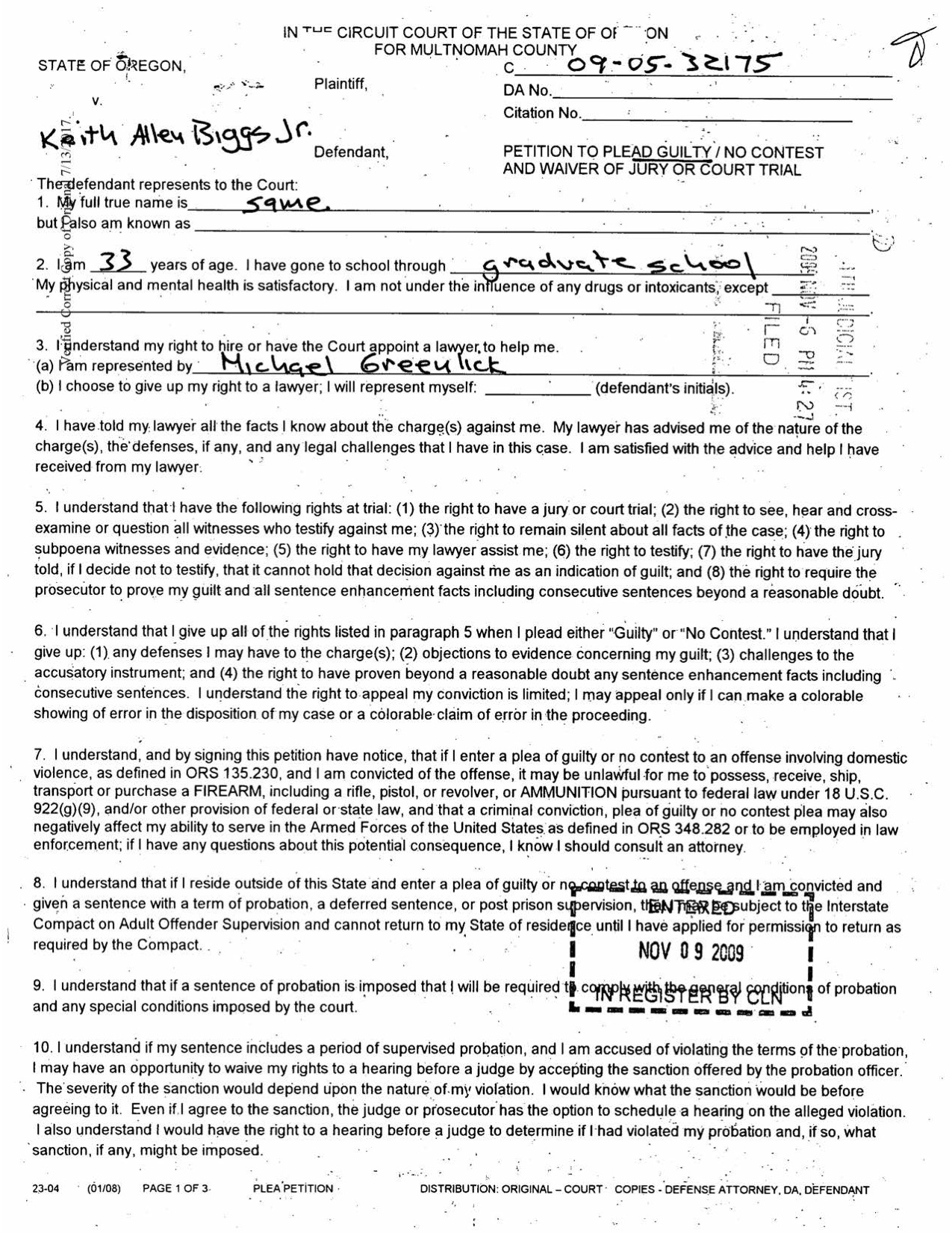 Keith Biggs court document page 29