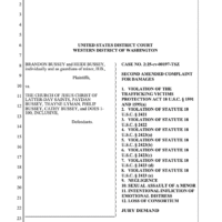 2025 WA Lawsuit: Complaint re: alleged child sex abuse by Paydan Bussey