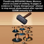Mormon church accused of omitting evidence to stop sexual abuse lawsuit after rejected $250 million BSA immunity bid
