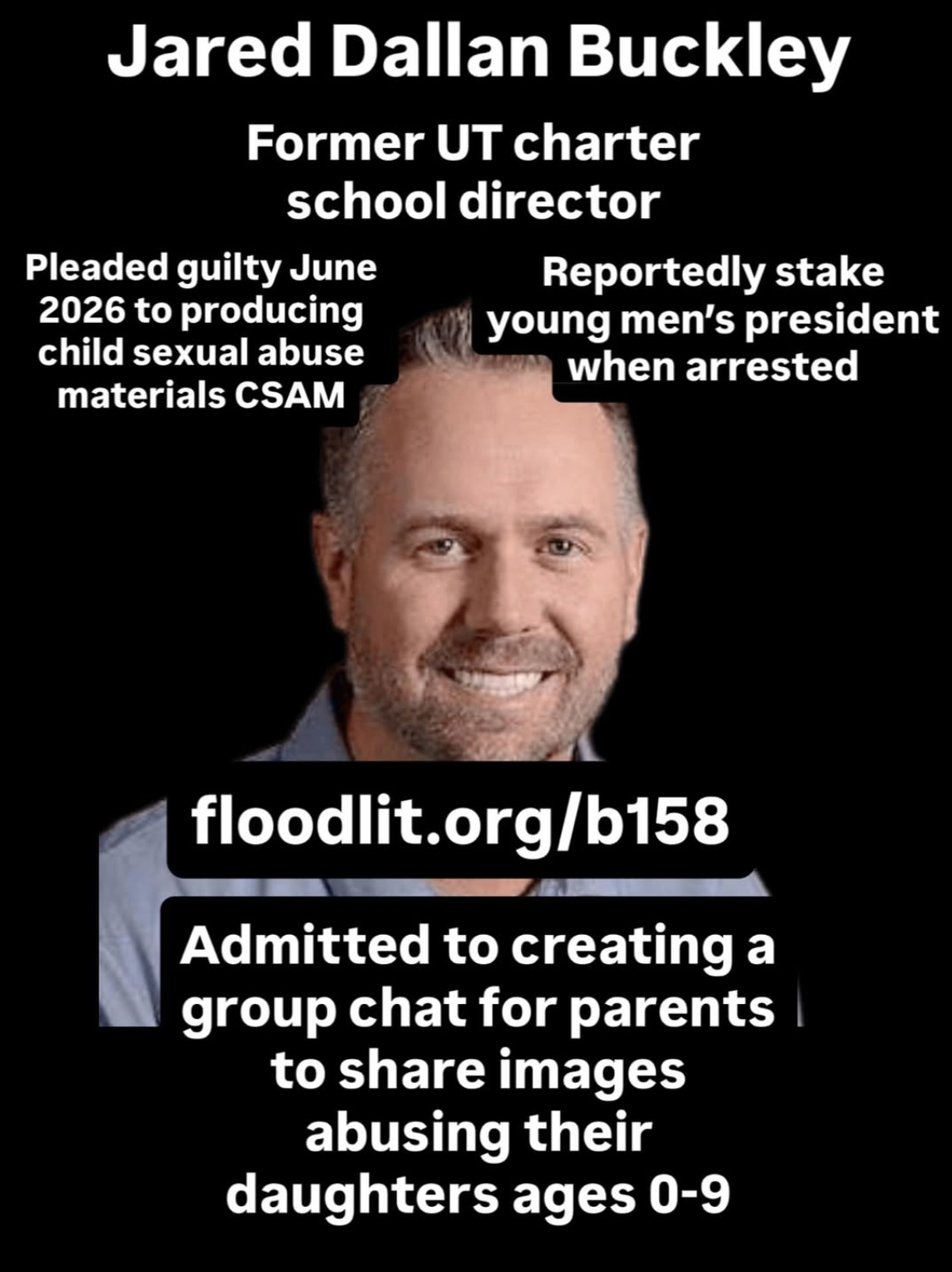 Jared Buckley CSAM News