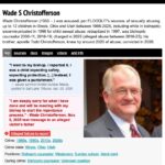 Wade Christofferson Mormon sexual abuse case